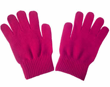 Handschoenen 1 paar roze