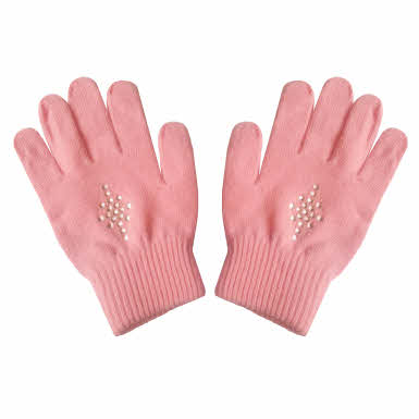 Handschoenen pastel roze