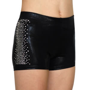 FSTBSC_glans_zwart_turnbroekje_zilveren_steentjes_silver_crystals_gymnastics_short_turnpakjes_broekje_gymbroekje
