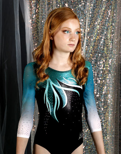 FS_Stardust_gaas_mouwen_fairysports_gymnastics_leotards_petrol_sleeves_aqua