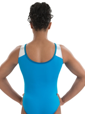 blauw_met_witte_glans-turnpakjes_van_gk_te_koop_nieuw