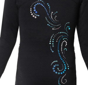 blue_worl_blauwe_stippen_vest_schaatsen