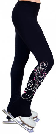 schaatsbroek_ny2_zwart_broek_schaatsen_kunstschaatsen_zwart_roze_zilver_pailletten