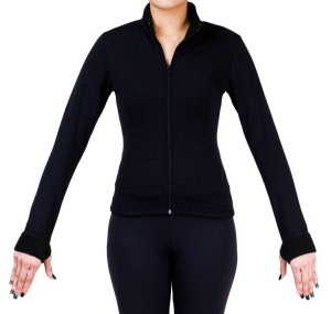 schaatsjasje_kunstschaatsen_kunstschaatskleding_schaatsvest_kunstschaatsvest_schaatsen_jasje_vest_steentjes_opdruk_zwart_fleece_voor_black